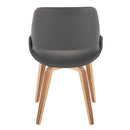 Fabrico - Mid Century, Modern Dining Chair (Set of 2) by HouseOfZazla