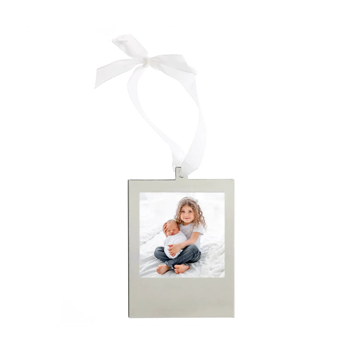 Hanging Photo Frame Ornament- 2"x 2", photo 2 of 5