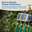 B-hyve XD Bluetooth 4-Outlet Hose Faucet Timer 24634