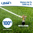 Brass Impact Sprinkler on Zinc Spike 56946