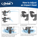 1/2-in. Brass Impact Sprinkler Head 55032