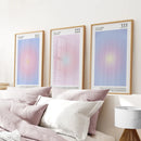 Positive Affirmation Aura Set Of 3 Prints by Wall Art Set