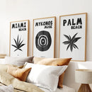 Trendy Black and White Travel Art Decor Set by Wall Art Set