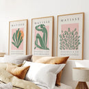 Pink Green Matisse Abstract Wall Prints Set by Wall Art Set