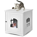 Side Table Nightstand Decorative Cat House by LJGDeals
