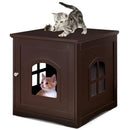 Side Table Nightstand Decorative Cat House by LJGDeals
