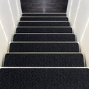 15Pcs Indoor Non-Slip Stair Carpet Mats for Wooden Steps by LJGDeals