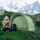 Cot Elevated Compact Tent Set with External Cover-Green by LJGDeals