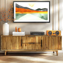 Bosk Wood Fluted TV Stand by Megsu