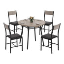 Indoor Round Dining Set, 5-Piece