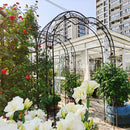 Metal Garden Arch Assemble Freely With 8 Styles Garden Arbor Trellis Climbing Plants Support Rose Arch by HouseOfZazla