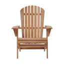 Oversize Outdoor Folding Adirondack Chair, Patio Chair For Garden by HouseOfZazla