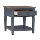End Table - Blue by HouseOfZazla