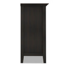 Amherst - 2 Door Storage Cabinet & Adjustable Shelving - Brown by HouseOfZazla