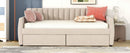 Upholstered Daybed With Slat Support by HouseOfZazla
