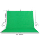 Yescom 6.6'x5.2' Economic Photography Backdrop Background Green