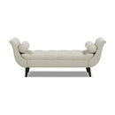 Alma Tufted Flared Arm Entryway Bench