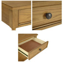 Traditional Durable Nightstand Table With Drawer And Shelf by HouseOfZazla