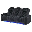 Duran - Power Reclining Sofa With Power Headrest by HouseOfZazla
