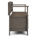 Amherst - Handcrafted Entryway Storage Bench