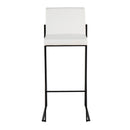 Fuji - Contemporary High Back Barstool Elegant Design
