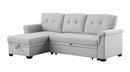 Sierra - Reversible Sleeper Sectional Sofa With Storage Chaise by Unique Piece Furniture