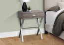 Accent Side X Table With Storage Drawer by HouseOfZazla