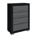 Elsa - 2 Toned And Chest With Bar Handle by Unique Piece Furniture