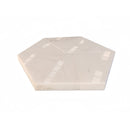 Hexagon Natural Marble Polished Tile For Wall And Floor (Set of 12) by HouseOfZazla
