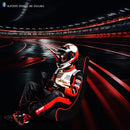 Foldable Gaming Chair With Onboard Speakers, Bluetooth Connection - Black / Red by Unique Piece Furniture