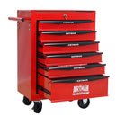 Rolling Metal Tool Chest With Drawers, Steel Storage Cabinet With Ball Bearing Slides by HouseOfZazla