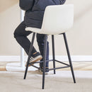 Bar Chair Set Comfortable With Metal Legs And Ergonomic Design by HouseOfZazla