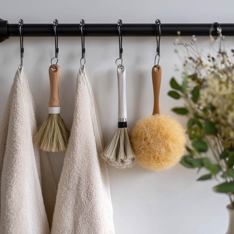 Yescom Roller Ball Curtain Hooks String Light Hangers 12ct/pk