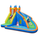 Inflatable Mighty Bounce House Jumper with Water Slide without Blower by LJGDeals