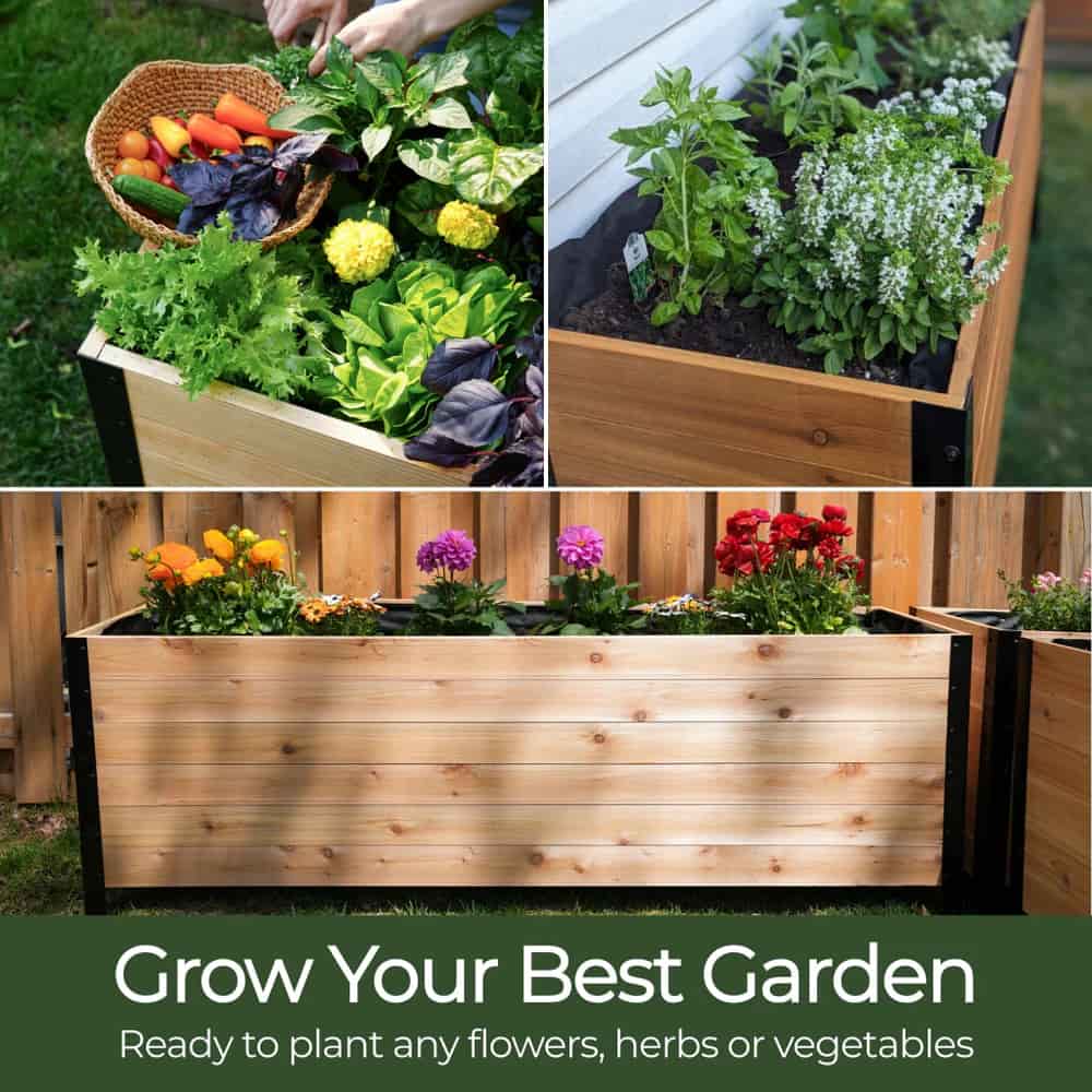 18" x 72" Planter Box - 24" TALL / Select Grade, photo 4 of 11