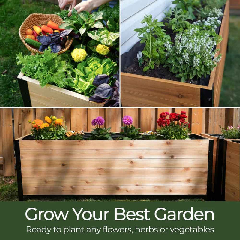 18" x 24" Planter Box - 24" TALL / Select Grade, photo 4 of 10