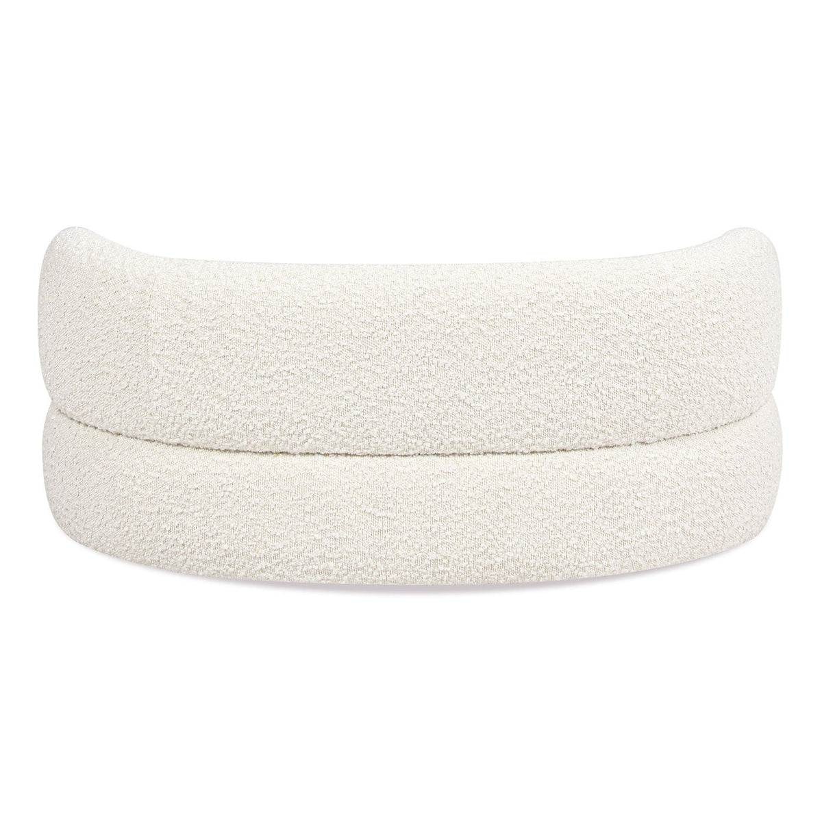 Shep - Curved Dog Sofa Bed Medium - Ivory White, photo 3 of 5