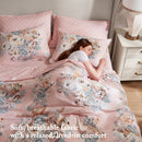 7-Piece Full Vin-Inspired Floral Print Bedding Collection