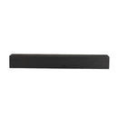 48'' Embossed Fireplace Mante, Wall Mounted Floating Shelf - Black