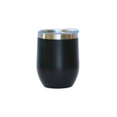 12 Oz Stemless Wine Tumbler - Black by creativegiftsdirect