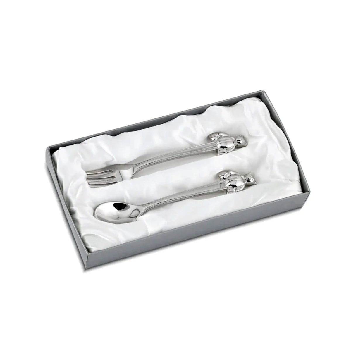 Teddy Bear Handle Baby Spoon & Fork Set, photo 2 of 2