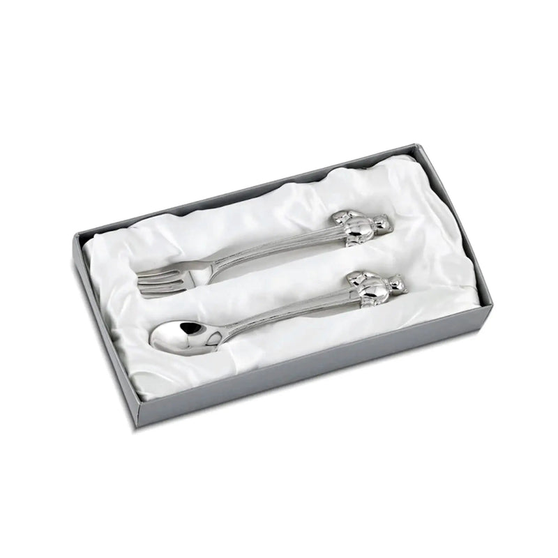 Teddy Bear Handle Baby Spoon & Fork Set, photo 2 of 2