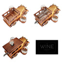 Old Fashioned Car Whiskey Decanter Set, 750ml Decanter Spigot