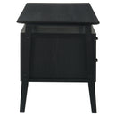 Goodson 64-inch 4-Drawer Double Pedestal Computer Desk Black