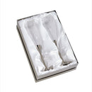 Boston Champagne Toasting Flutes Set by creativegiftsdirect