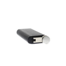 6 oz Black Stainless Steel Pocket Flask by creativegiftsdirect