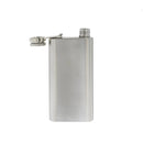 6 oz Silver Stainless Steel Pocket Flask by creativegiftsdirect