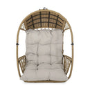 Malia Wicker Hanging Chair With Cushion