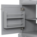 36" Bathroom Vanity With Sink, 2 Tip-Out Drawers, Soft Close Hinges by HouseOfZazla