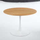 Mid-Century Tulip Dining Table With Round Top